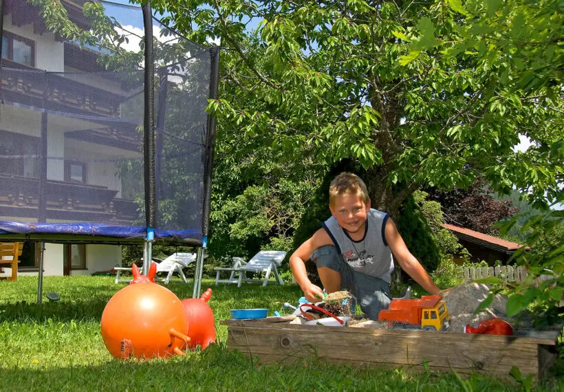 Garten - Leit'n Franz, Pension in Ramsau am Dachstein