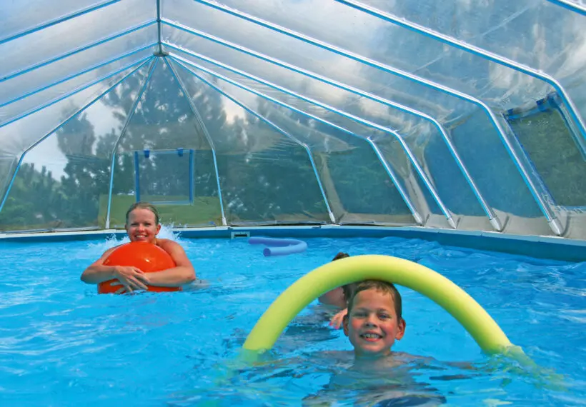 Swimmingpool - Leit'n Franz, Pension in Ramsau am Dachstein Swimmingpool - Leit'n Franz, Pension in Ramsau am Dachstein